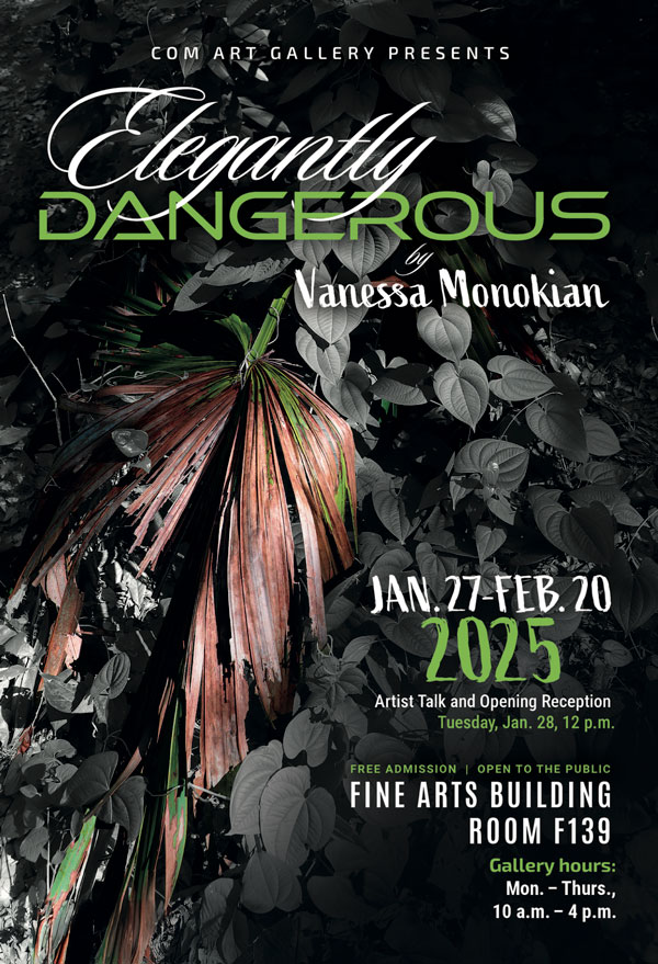 Elegantly Dangerous Exhibition show poster