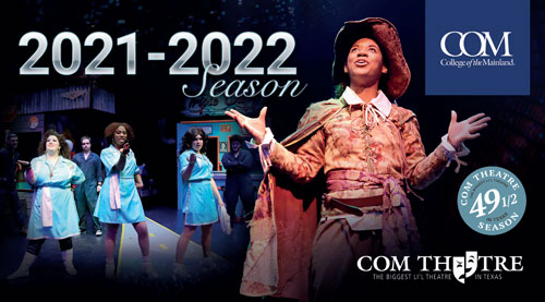 2021-2022 COM Theatre Brochure cover