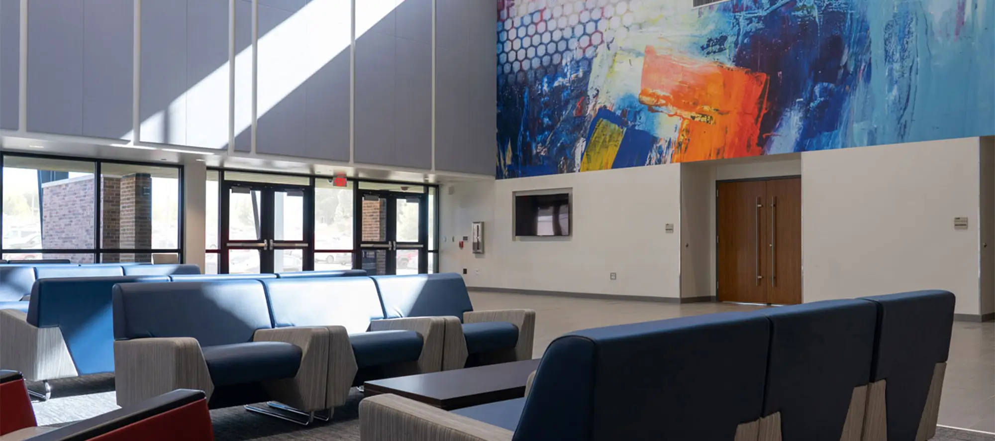 COM conference center lobby