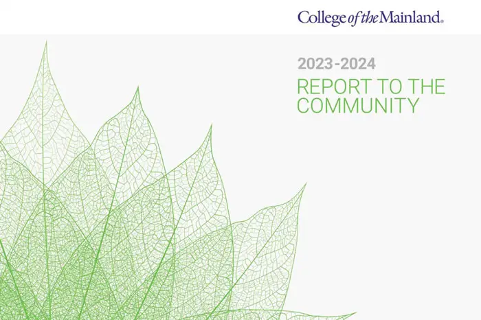 Community report cover for 2023-2024