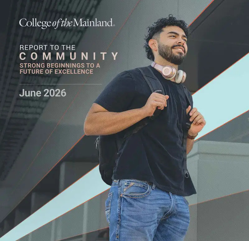 Cover art for the 2024-2025 report to the community