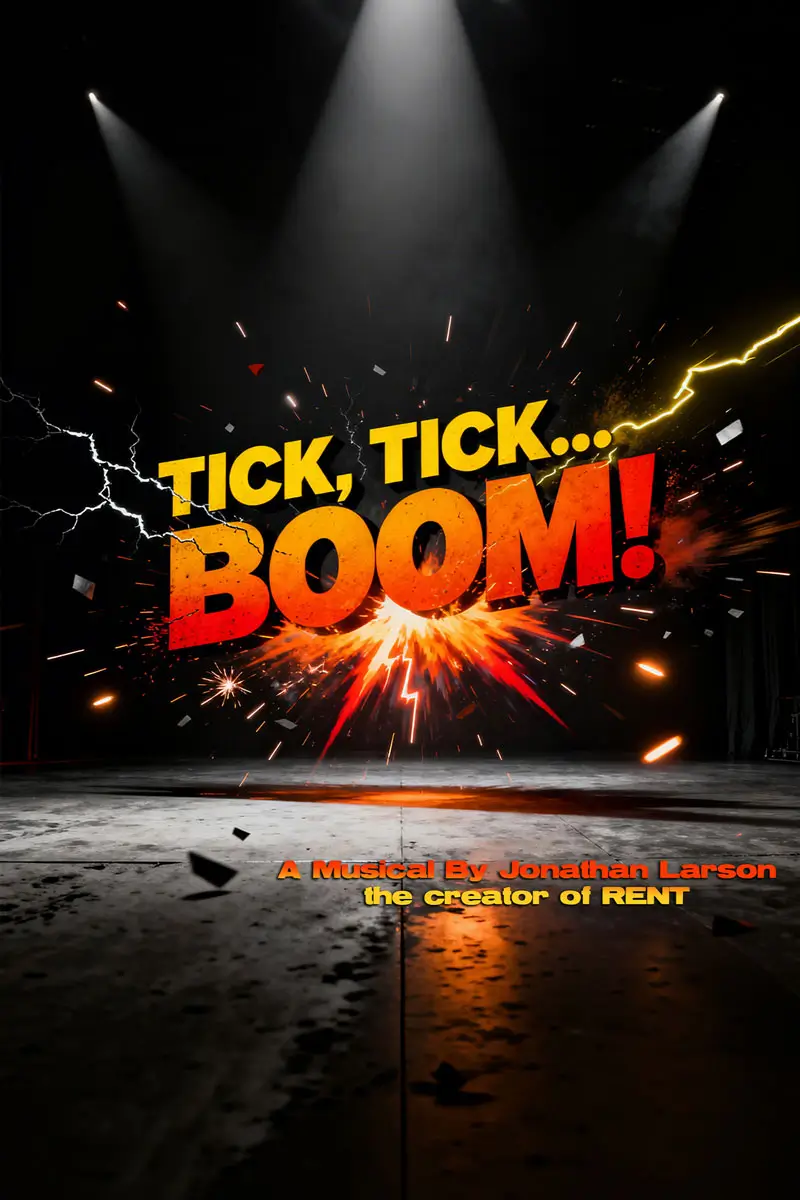 Poster for the play Tick Tick Boom