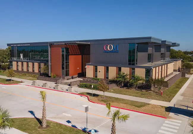 Outside view of Admin building