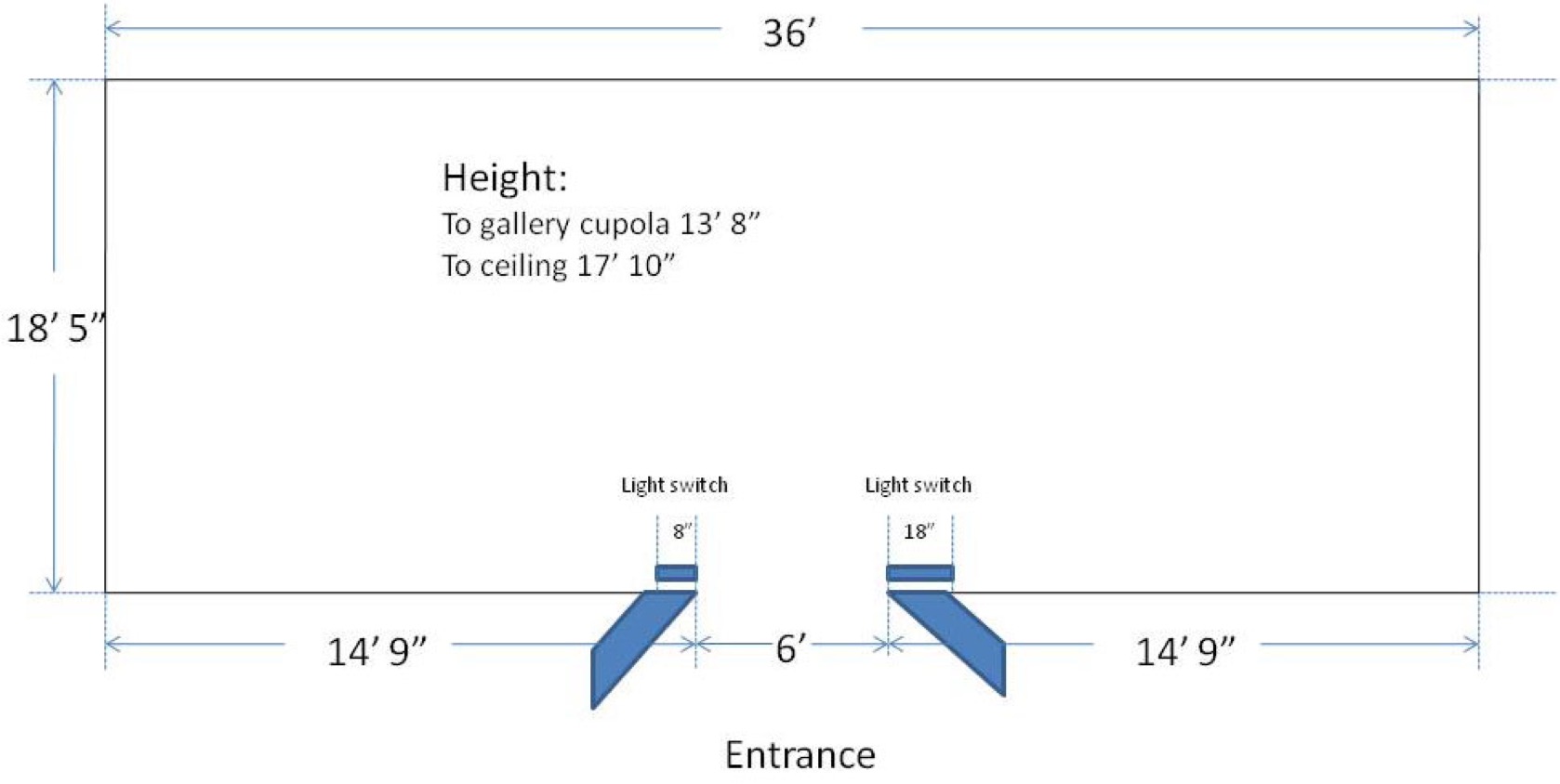 Main Gallery floorplan