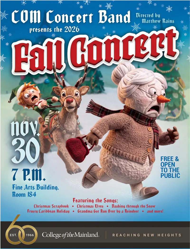 Animation scene of snowman grandma being chased by elf and reindeer.