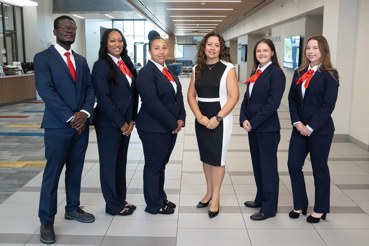 Dr. Helen Castellanos Brewer and the 2025-2026 President’s Ambassadors